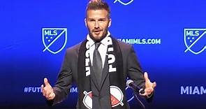 David Beckham Launches MLS Team In Miami | Full Press Conference | Inter Miami