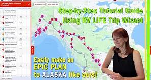 How we use RV LIFE Trip Wizard | Planning Tutorial Step-by-Step Guide building a real trip! | EP272
