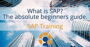 What is SAP - The Absolute Beginner's Guide