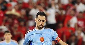 Sergio Busquets anuncia que deja la selección española de fútbol