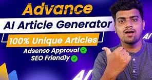 Free Unique Article Generator Tool 🔥Create Unlimited Articles for Adsense Approval & SEO | HIVEcorp