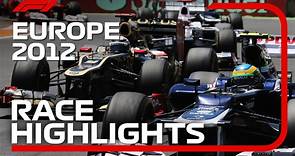 2012 European Grand Prix - Race Highlights
