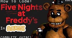 How To Make A Five Nights At Freddy's Game In Scratch! (FULL GAME/2023)