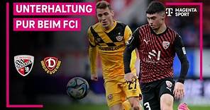 FC Ingolstadt 04 - SG Dynamo Dresden, Highlights mit Live-Kommentar | 3. Liga | MAGENTA SPORT