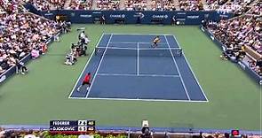 Federer vs Djokovic - US Open SF 2009 Highlights [HD]