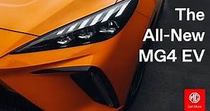 All New MG4 EV | Digital Launch | MG Motor UK