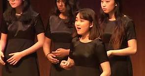 March 9, 2018 - International School of the Sacred Heart Vocal Ensemble