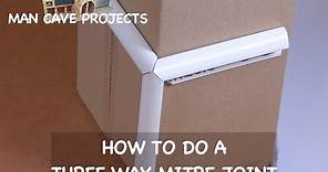 3 Way Mitre | How to do a three way mitre with quadrant tile trim | Easy to follow guide |