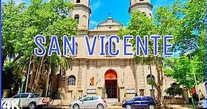 【4K】SAN VICENTE - Una BONITA CIUDAD para el TURISMO | Walk Buenos Aires - Argentina.