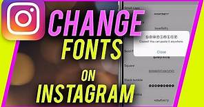 How to Change Instagram Username Font - Easy Instagram HACK
