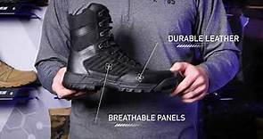 Bates Footwear Tactical Sport 2 Tall Side Zip Product Overview: Tactical Boots for First Responders