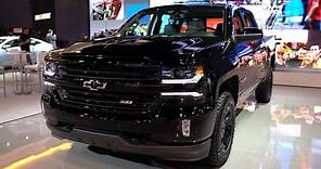Chicago 2016: Chevrolet Silverado 2016 Black Edition