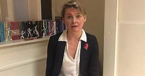 Yvette Cooper - Today should have been the day that...