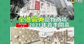 【MoNews】全港最大寵物商場PETOYO 2021年首季開幕