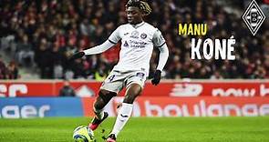 Manu Koné • Amazing Dribbling, Tackles & Goals | Borussia M