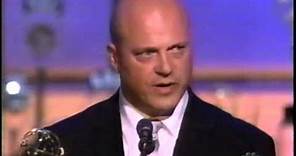 Michael Chiklis wins 2002 Emmy Award for Lead Actor in a Drama Series