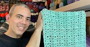 STITCH TUTORIAL: Rack Stitch - EASY! (Right Hand Crochet)