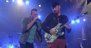 Coldplay - In My Place (Live on Letterman)