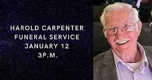 Harold Ray Carpenter Funeral