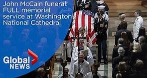 Sen. John McCain FULL memorial service in Washington, D.C.