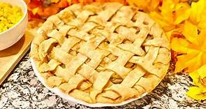 OLD-FASHIONED Homemade Apple Pie Recipe (made with fresh Granny Smith apples)!