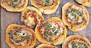 MEAT PINWHEELS WITH GROUND BEEF GARLIC & CHEESE