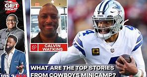 Calvin Watkins Talks Cowboys Minicamp Storylines, Spence/Crawford Fight | The Get Right