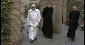 Un giorno nella vita del Papa Benedetto XVI (15 aprile 2007)