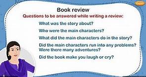Grade 6 English - Book Review