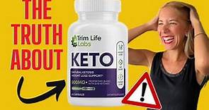 TRIM LIFE KETO REVIEW – The Truth About Trim Life Keto Pills - Does Trim Life Keto Really Work?
