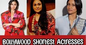Top 10 Bollywood Shortest Actresses | Bollywood Actressess