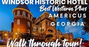 Windsor Hotel in Americus Georgia Best West Plus historic hotel of America