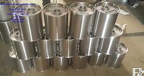 55 Gallon Stainless Steel Drums For Sale