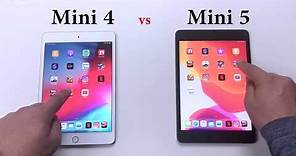 iPad Mini 5 vs Mini 4 | Speed Performance Test Comparison