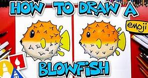 How To Draw A Blowfish Emoji