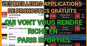 Top 5 des meilleurs applications de pronostics gratuits et Score exact . #1xbet #parissportifs