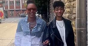 Mel B celebrates with her daughter Angel after her GCSE results