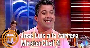 Jose Luis a la carrera | MasterChef 4 | Programa 4