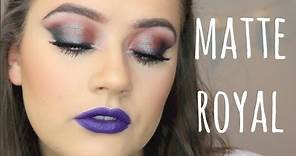Blue lip makeup tutorial | MAC's Matte Royal lipstick | EmmasRectangle