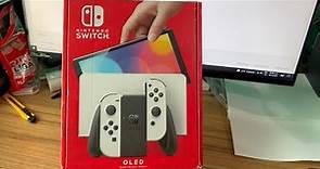 Nintendo Switch Oled Blanco Unboxing y Accesorios