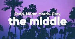 Zedd, Maren Morris, Grey - The Middle (Lyrics)