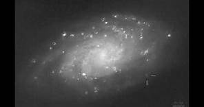 A faint nebula in the Triangulum galaxy, Messier 33
