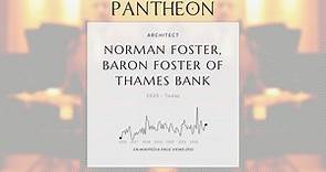 Norman Foster, Baron Foster of Thames Bank Biography - English architect