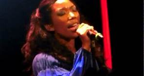 Brandy- Right Here (Departed) LIVE in DC @ The Howard Theater 2012 (BEST QUALITY)