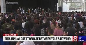 'The Great Debate' 11th annual debate held between Yale and Howard