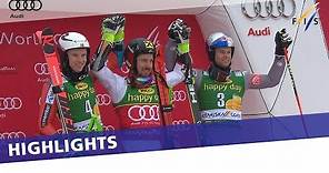 Marcel Hirscher locks up World Cup giant slalom title | Highlights