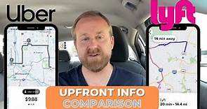 Uber vs Lyft Upfront Fare Comparison | Which Is Better?!