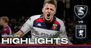 SALERNITANA 1-2 GENOA | HIGHLIGHTS | Serie A 2023/24