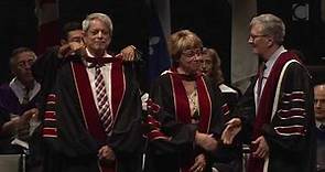 Louise Rousselle Trottier and Lorne Trottier, 2018 Concordia Honorary Doctorate