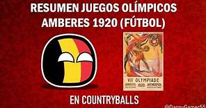 Resumen | Juegos Olímpicos Amberes 1920 (Fútbol) 🇧🇪 | Countryballs